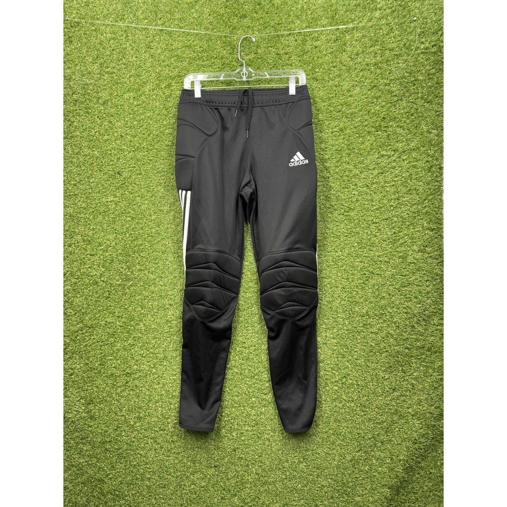 Adidas Padded Aeroready Goal Pants Mens Small 28x30 Sport Athletic Black